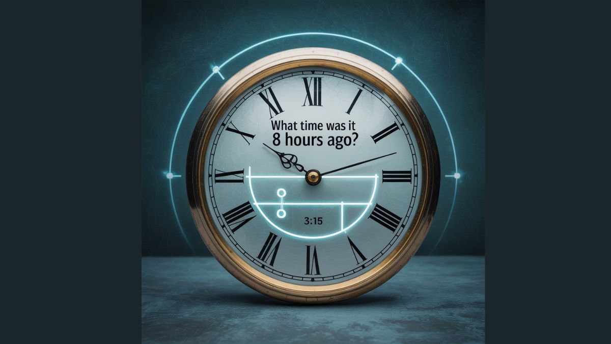 What Time Was It 8 Hours Ago