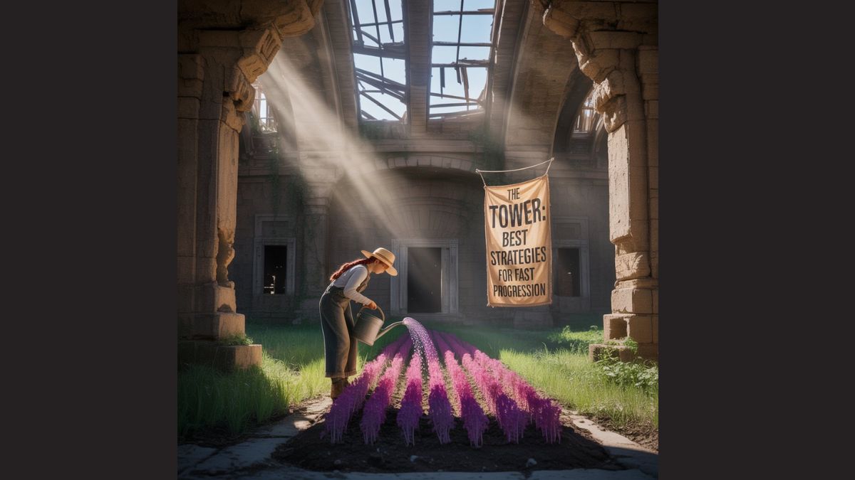 Solo farming in The Tower