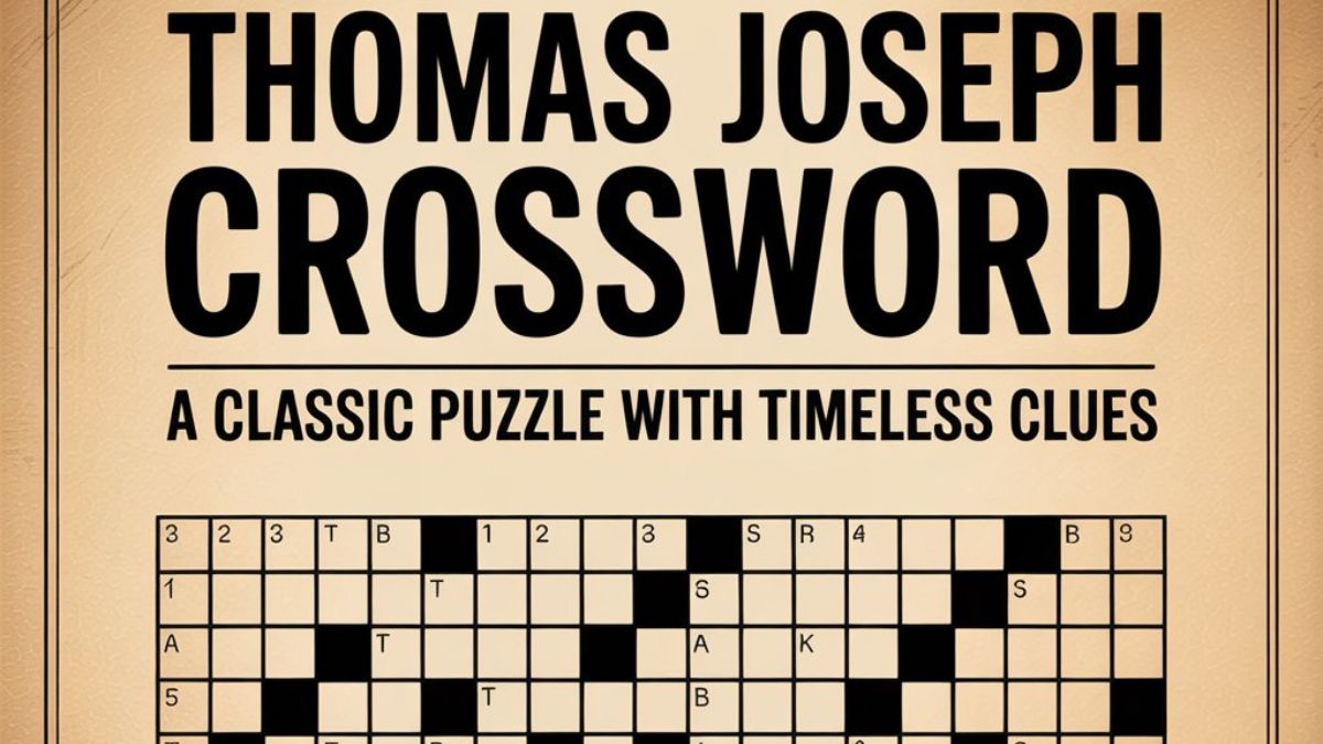 Thomas Joseph Crossword